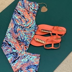 Cha-Cha leggings- oceanic